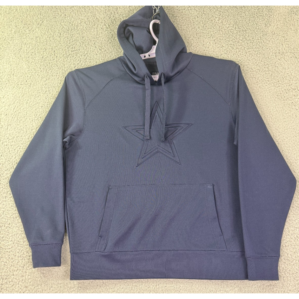 Dallas Cowboys Hoodie Womens Small Navy Blue NFL Pullover Athletic